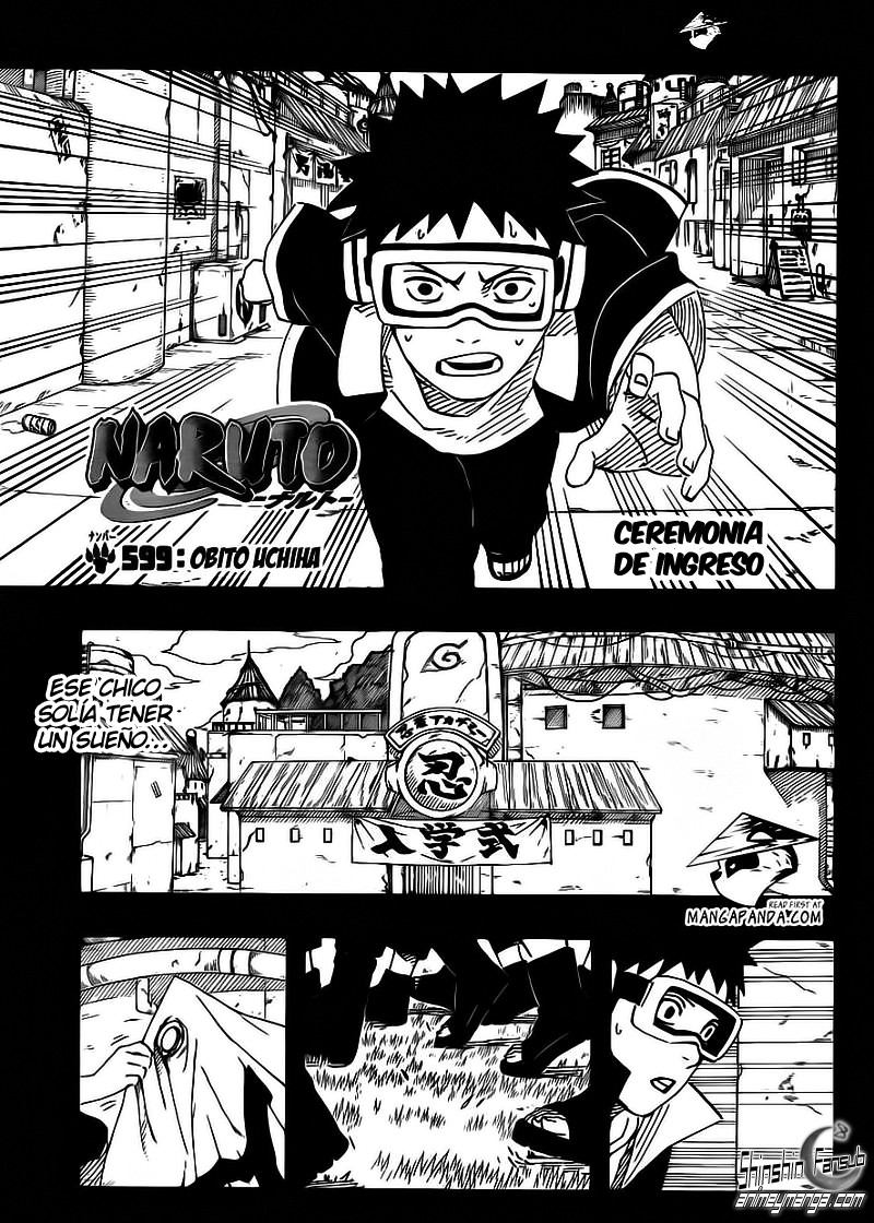 Naruto Shippuden Manga 599 Naruto Shippuden Manga 599