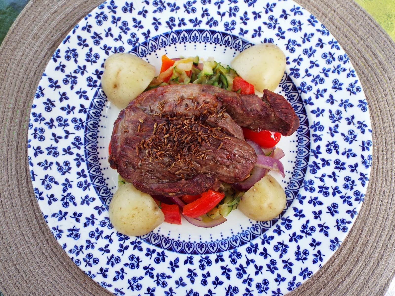 Hijacked By Twins Cumin Topped Lamb Steaks