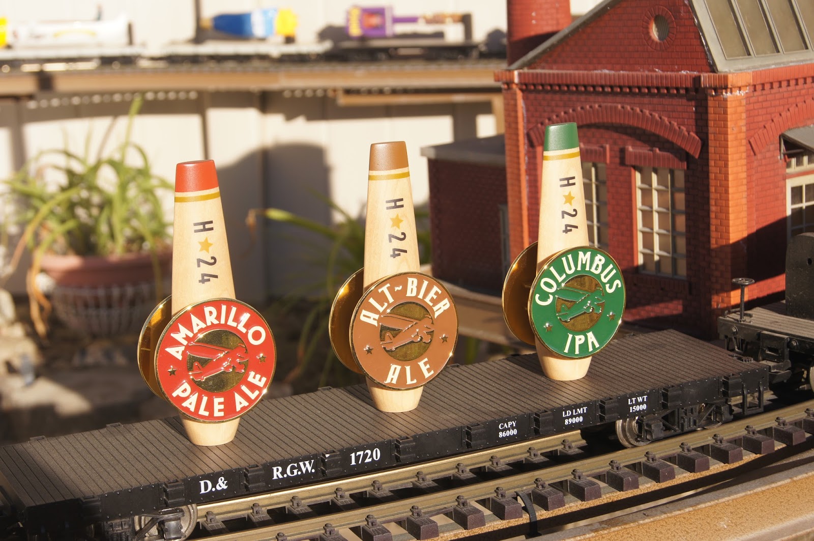 GrandpaLand Railroad Steam and the Beer Train