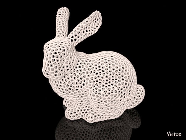 Conejo hecho por impresora