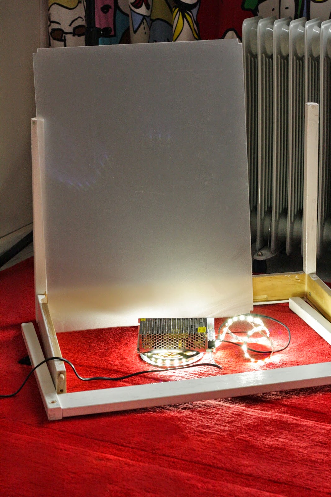 Montessori Ev Okulu Isikli Masa Yapimi Rontgen 3d Geometrik Sekiller Homemade Light Table X Rays 3d Geometric Shapes