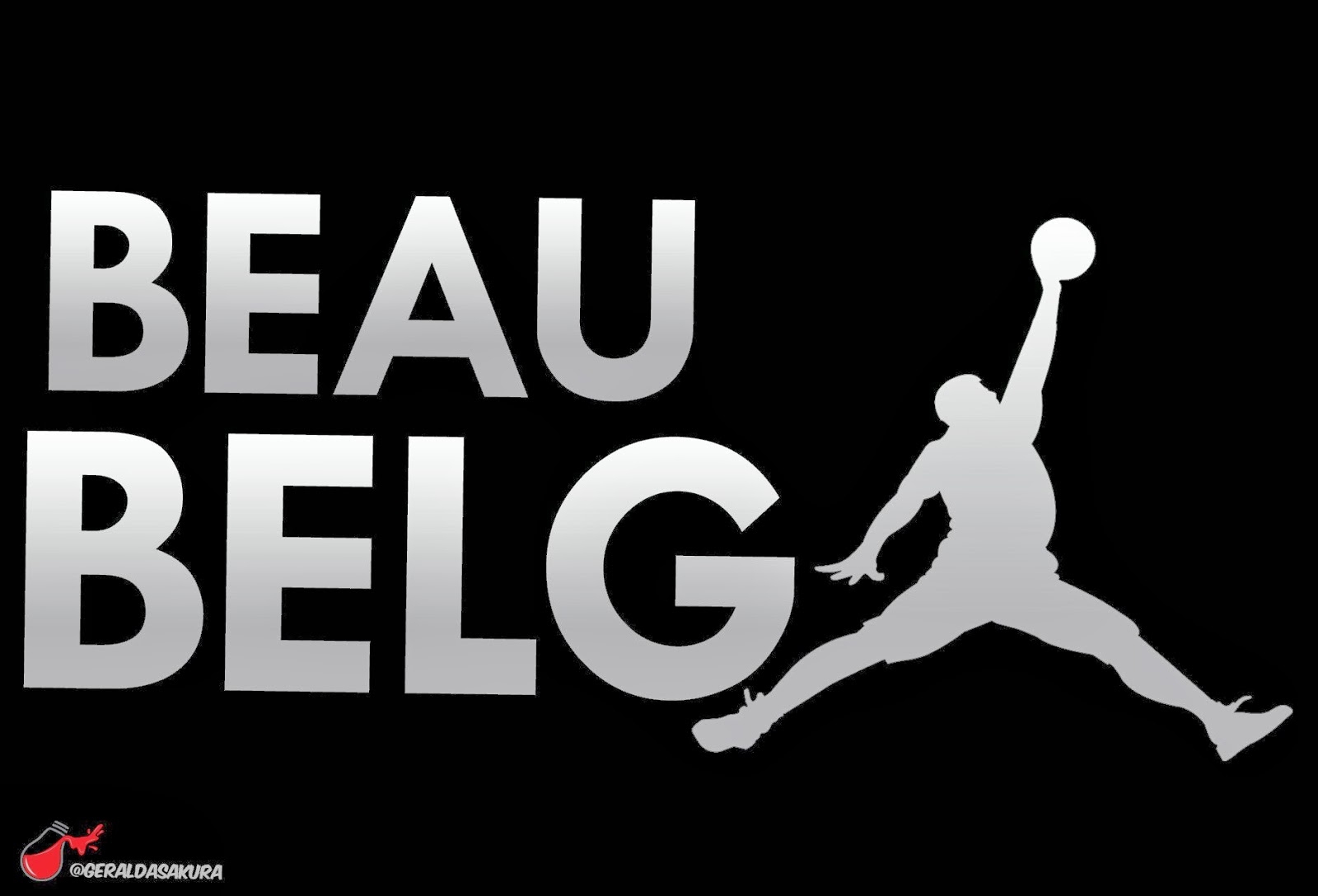mico halili pba fan art the extra rice jumpman logo graphics