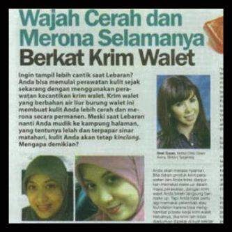 Bukti dan Testimoni Cream Walet Gold dan Serum Gold Bukti dan Testimoni Cream Walet Gold dan Serum Gold