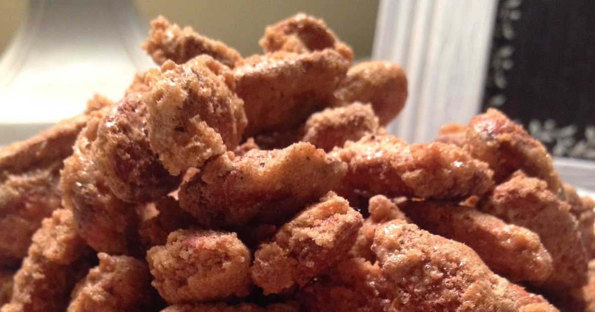 Flannery Kitchen Cinnamon almonds, AKA, mall nuts!