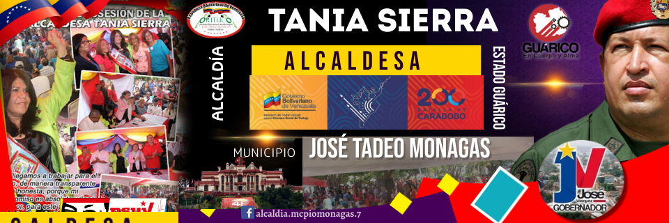 ALCALDÍA DEL MUNICIPIO JOSÉ TADEO MONAGAS