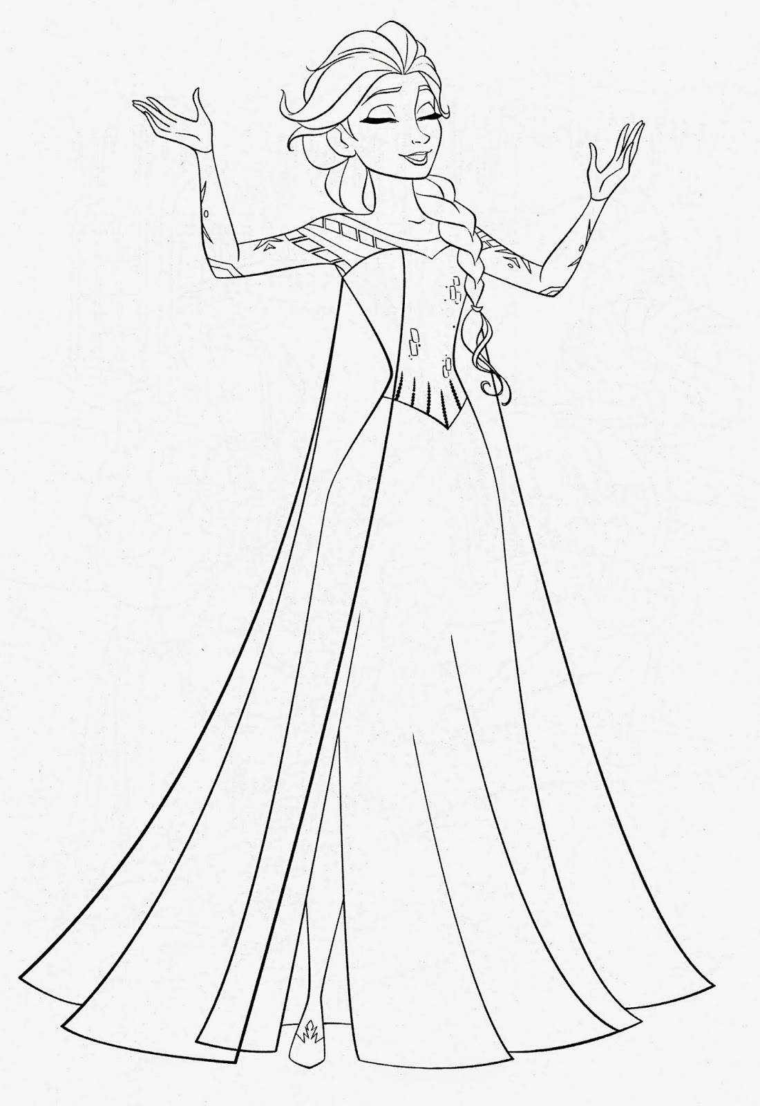 The Holiday Site Coloring Pages Of Frozen Free And Downloadable