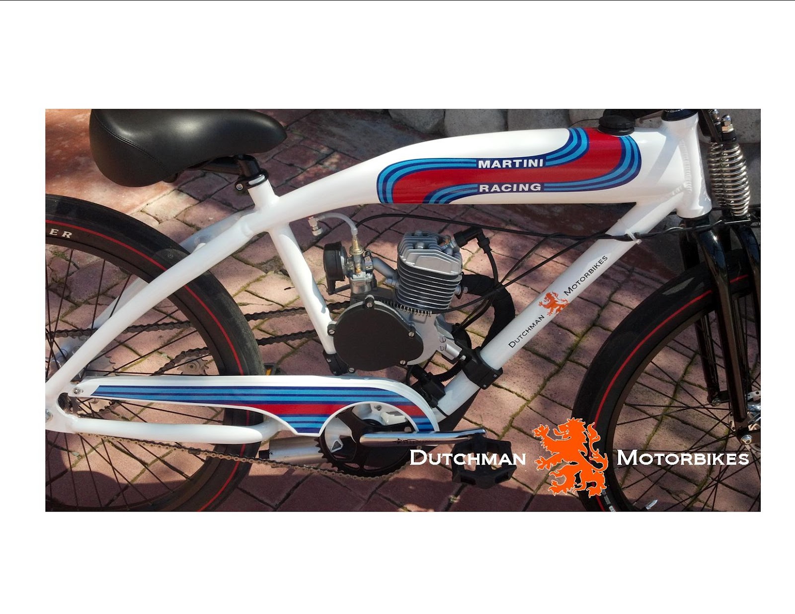 Dutchman Motorbikes Martini Racing Tribute Cafe Racer