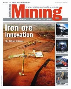 Australian Mining - March 2014 | ISSN 0004-976X | CBR 96 dpi | Mensile | Professionisti | Impianti | Lavoro | Distribuzione
Established in 1908, Australian Mining magazine keeps you informed on the latest news and innovation in the industry.