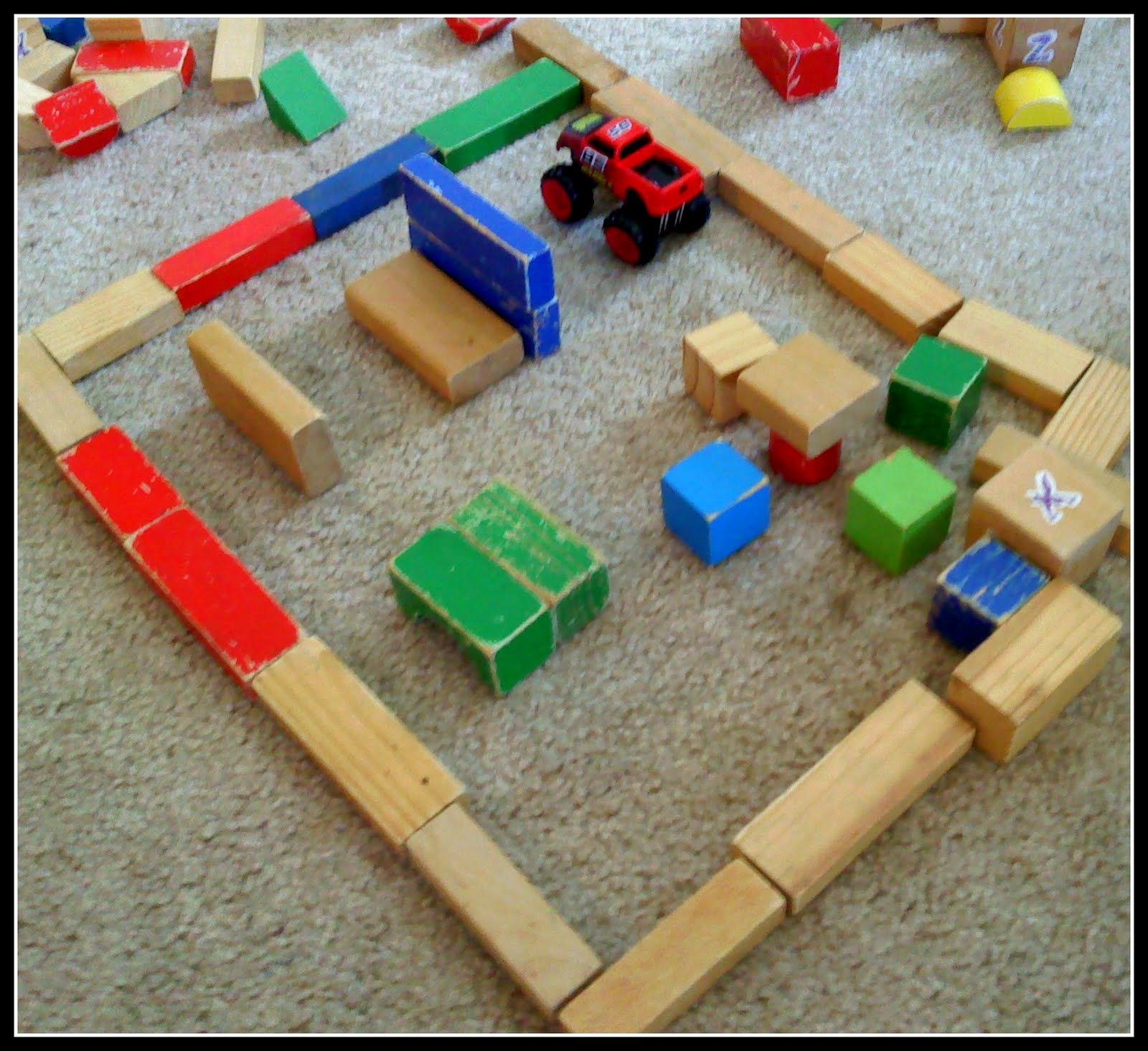 The Walnut Acre Chronicles Fun With Wooden Blocks