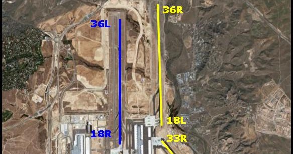 BLOG de AVIACION24: MADRID - BARAJAS: MODIFICACIONES EN LAS PISTAS