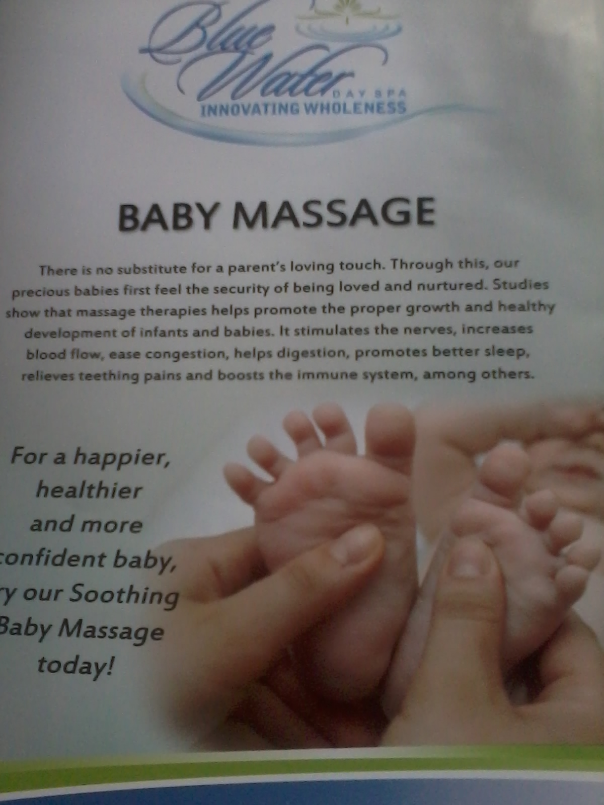 Purple Plum Fairy BLUEWATER DAY SPA LAUNCHES ITS SEARCH FOR ITS FIRSTEVER BLUEWATER BABY IMAGE