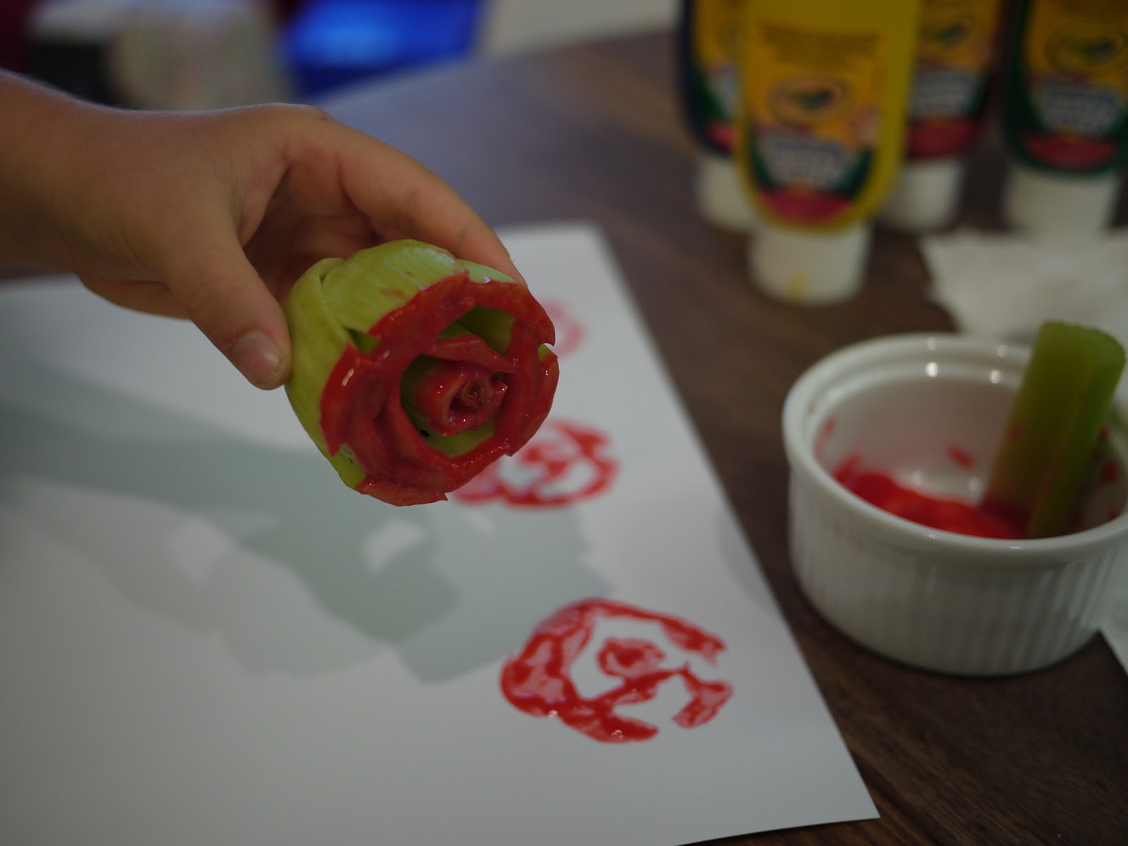 Printing flowers