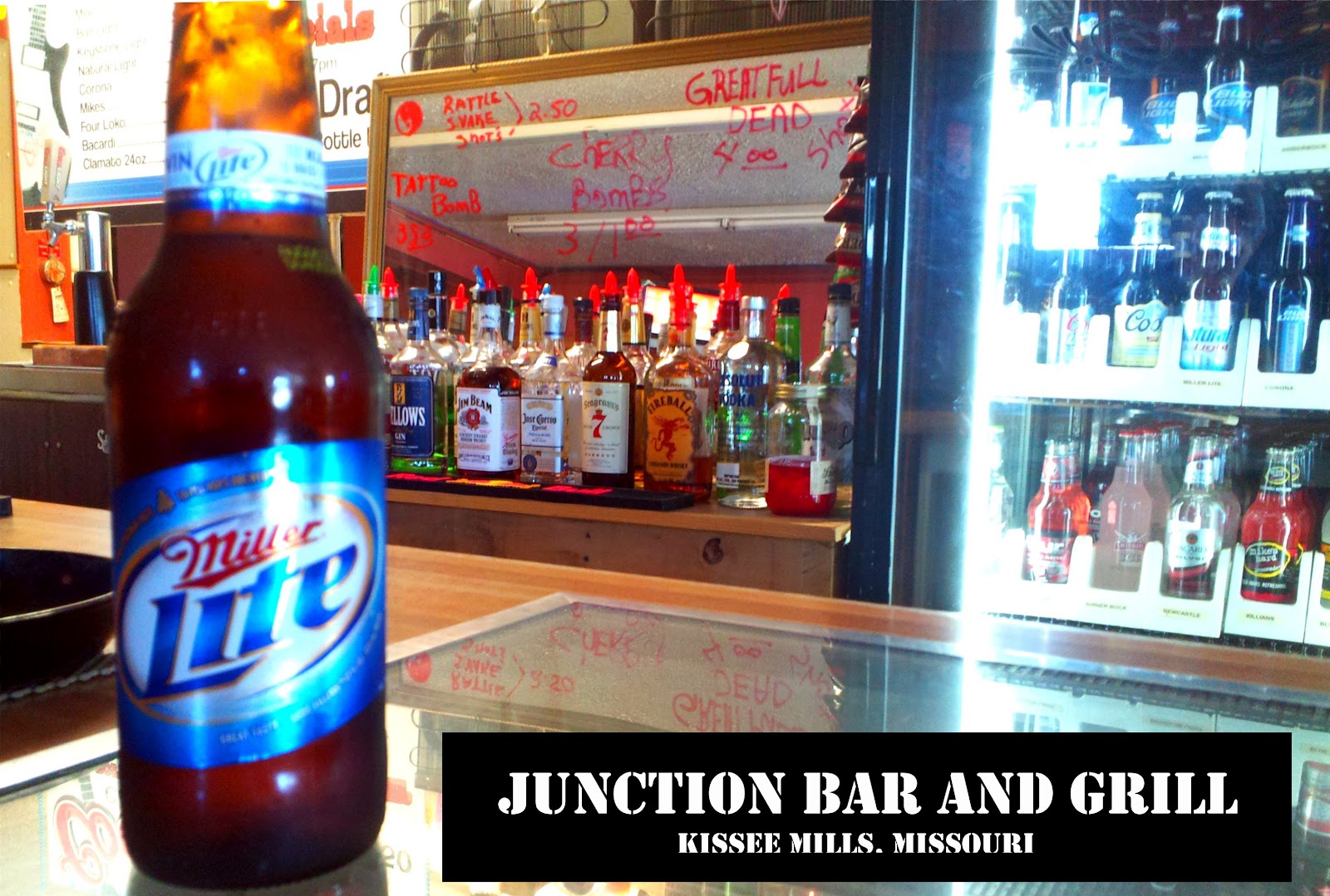 The Junction Bar and Grill is not a biker bar!