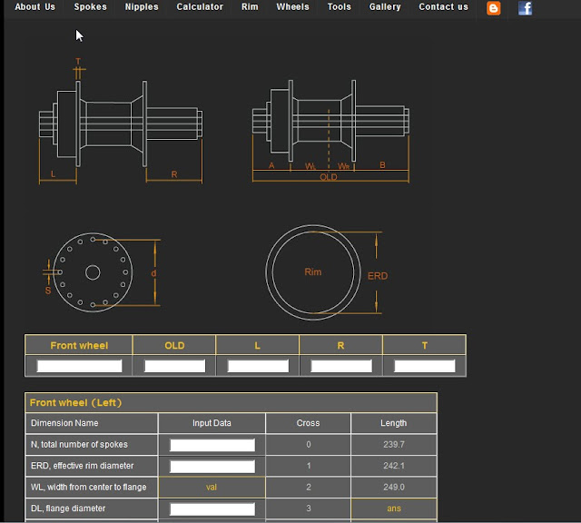 NEWSONSPORTEC BIKE SPOKES AND NIPPLES NEWSONSPORTEC SPOKE CALCULATOR