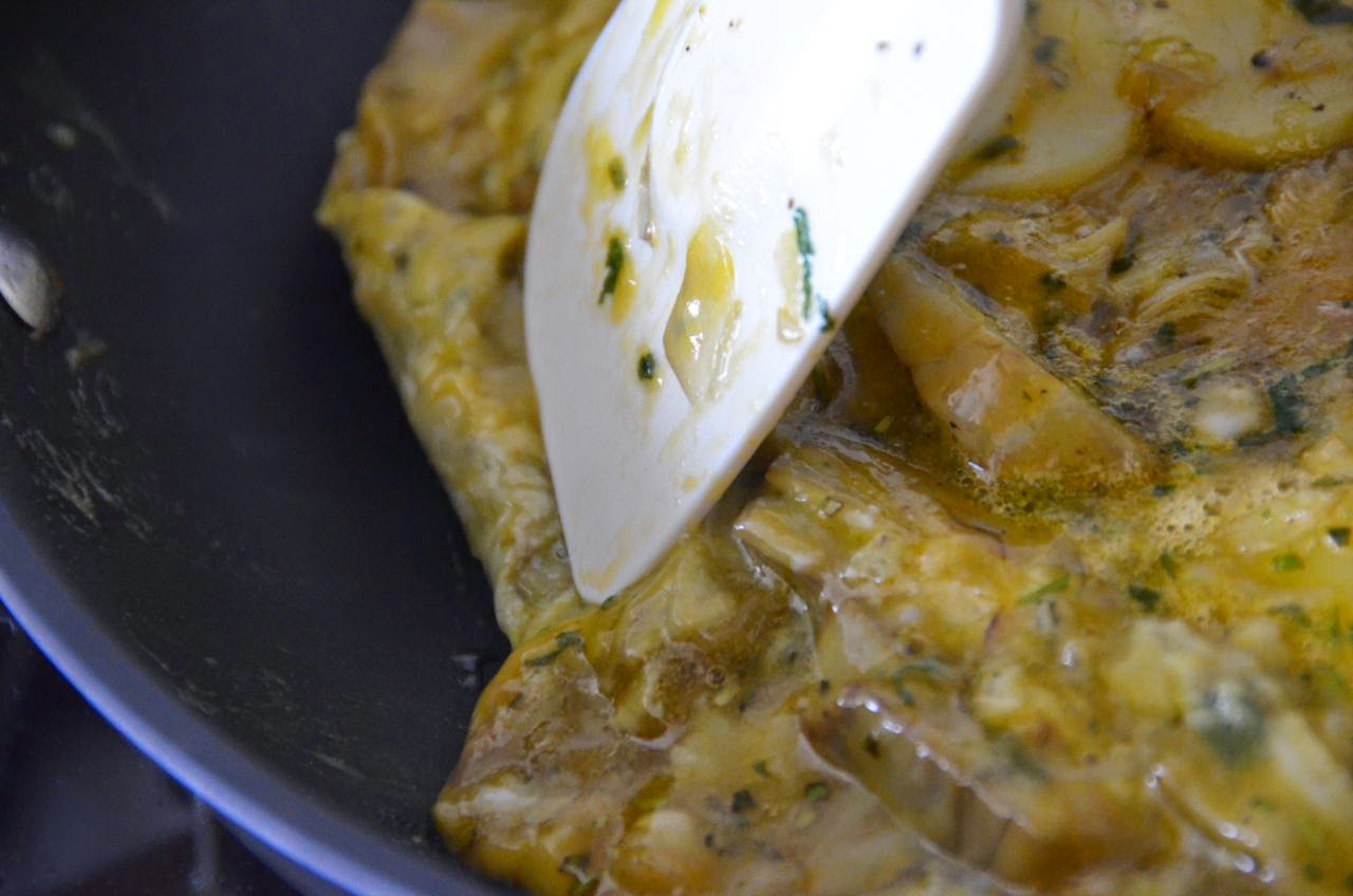 KARTOFFEL ARTISCHOCKEN TORTILLA MIT ROSMARIN POTATO AND ARTICHOKE TORTILLAKARTOFFEL ARTISCHOCKEN TORTILLA MIT ROSMARIN