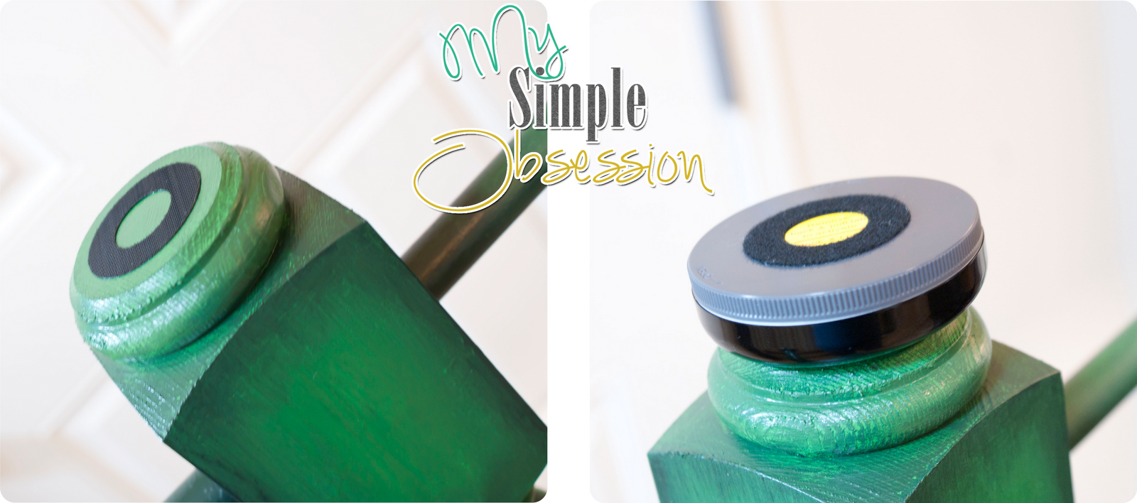 My Simple Obsession Sesame Street Post Sign Tutorial