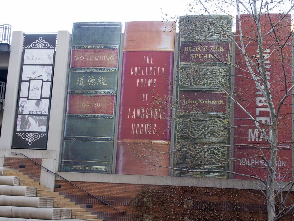 Giant Bookshelf of Kansas City Library USA
