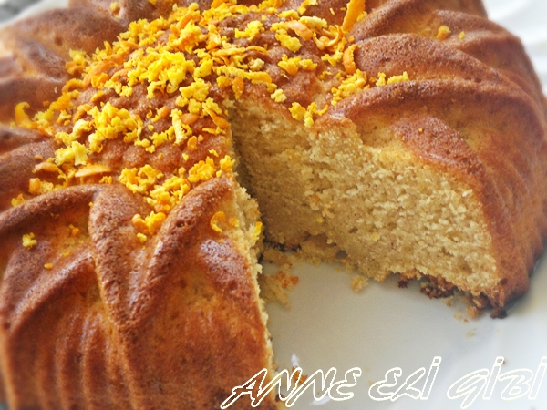 ANNE ELİ GİBİ….. PORTAKALLI ,FINDIKLI KEK