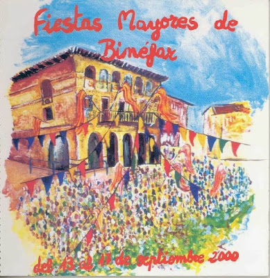 Carteles Fiestas de Binéfar y programas