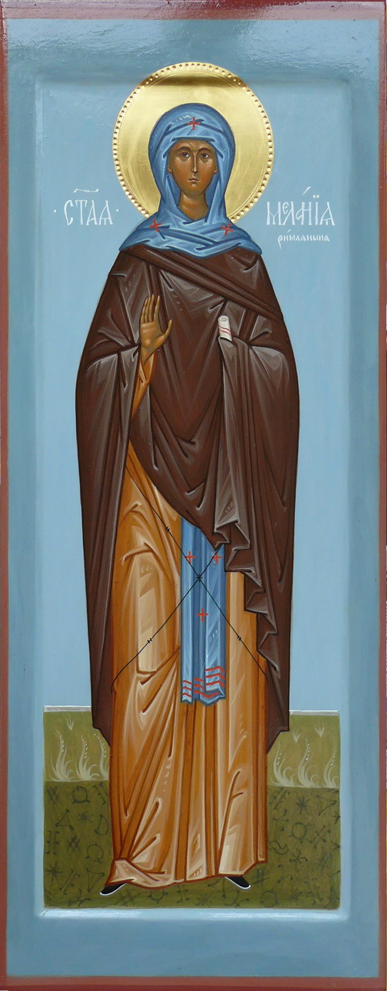 BLOGUL PROIECTULUI 'THEODIALOGIA' Saint Melania the younger, from Rome