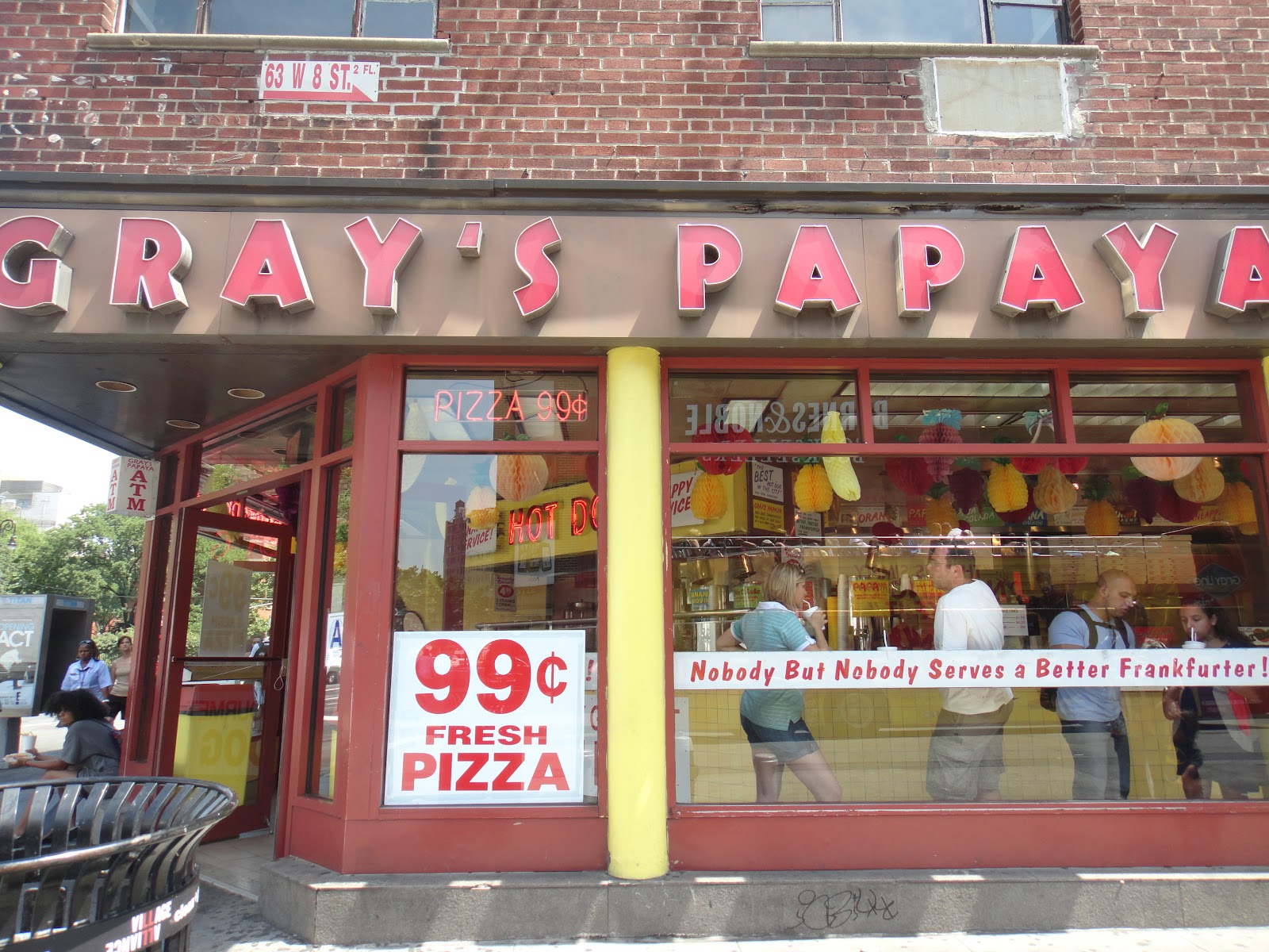 The Foodienista Gray's Papaya New York