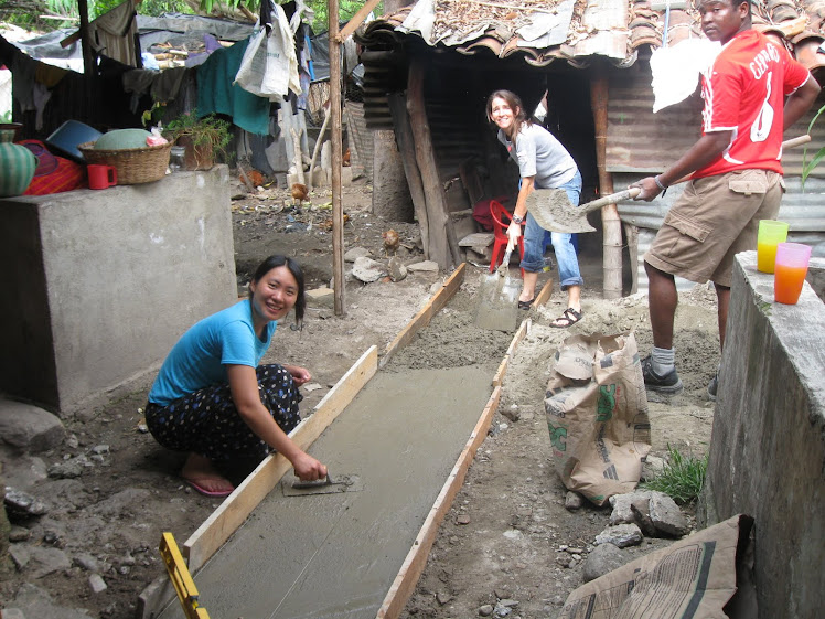 Building a Sidewalk- San Miguel, Guatemala