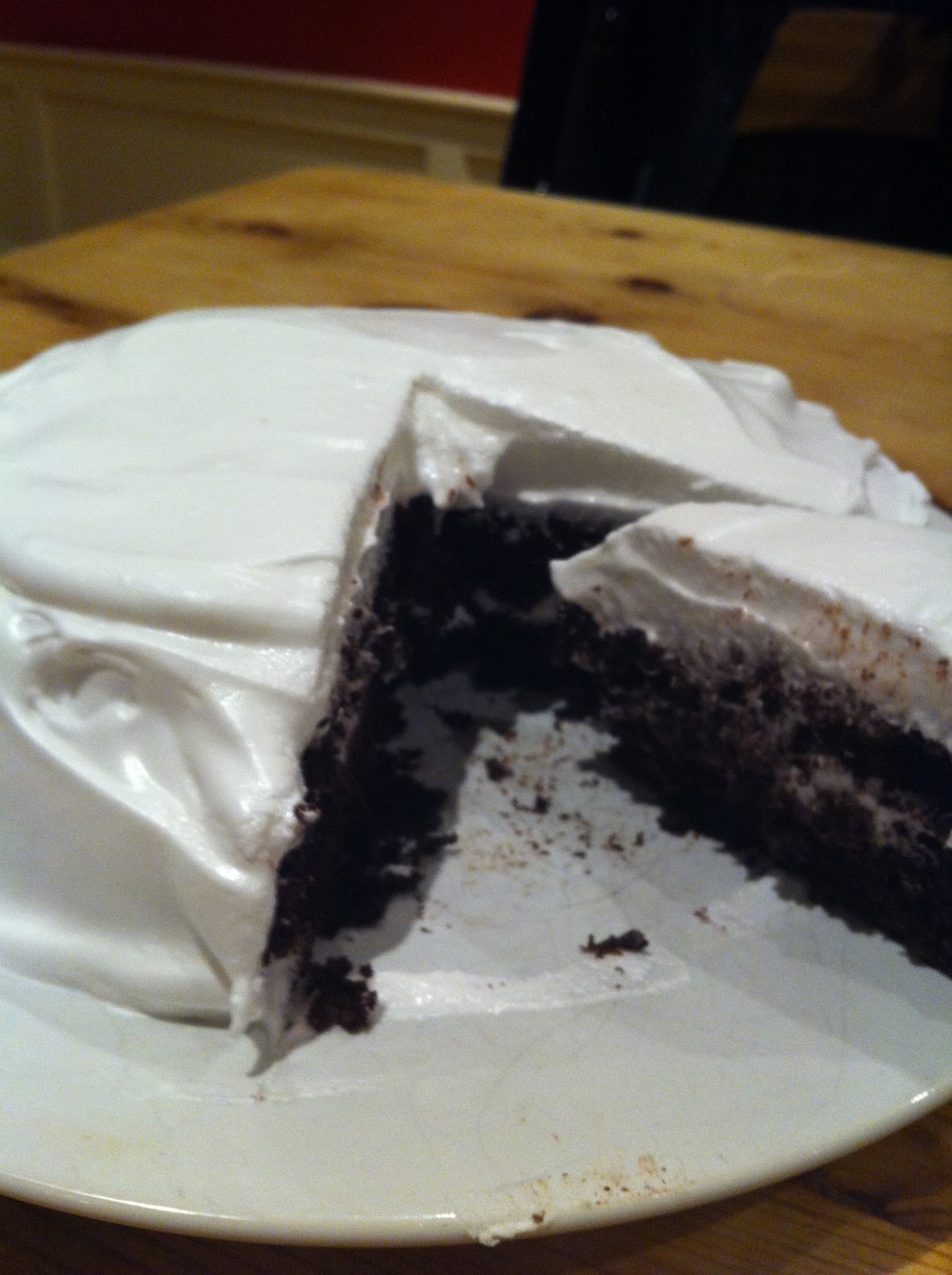 Aga Girls Devil's Food Cake.