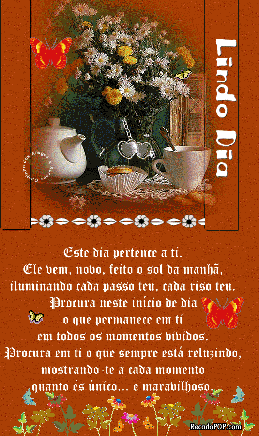 Mensagens da Net: Bom dia scraps e mensagens,bom dia #4