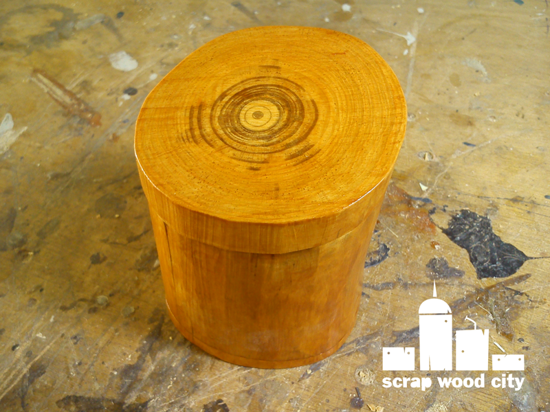 scrap wood city Make a bandsaw style box without a bandsaw