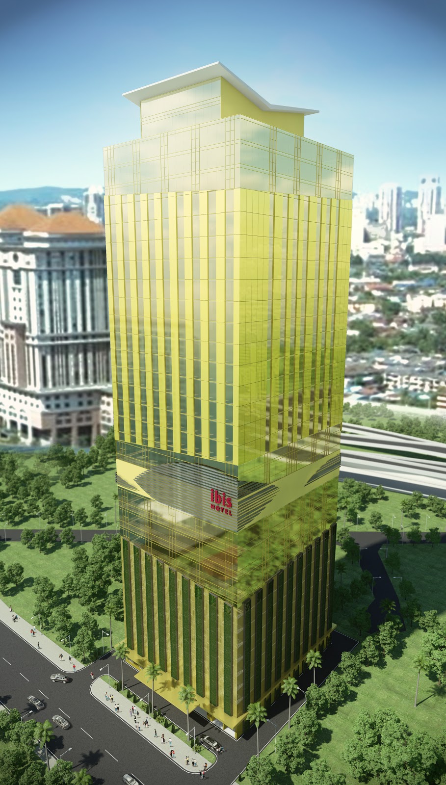 IBIS HOTEL KUALA LUMPUR  Kuala Lumpur (Jalan Yap Kwan Seng)  30 fl