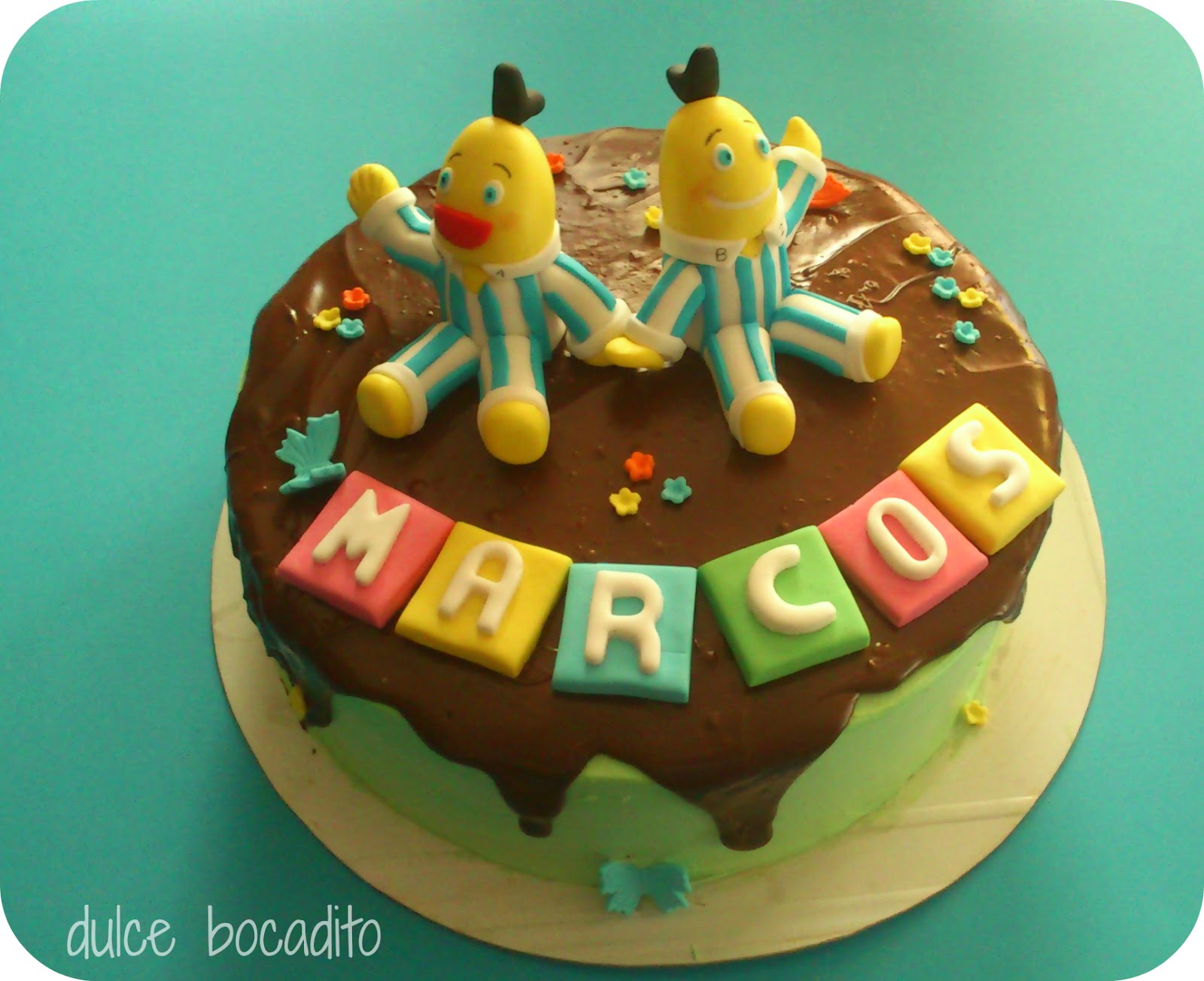 Dulce bocadito ♥ Bananas en pijama la tarta ♥