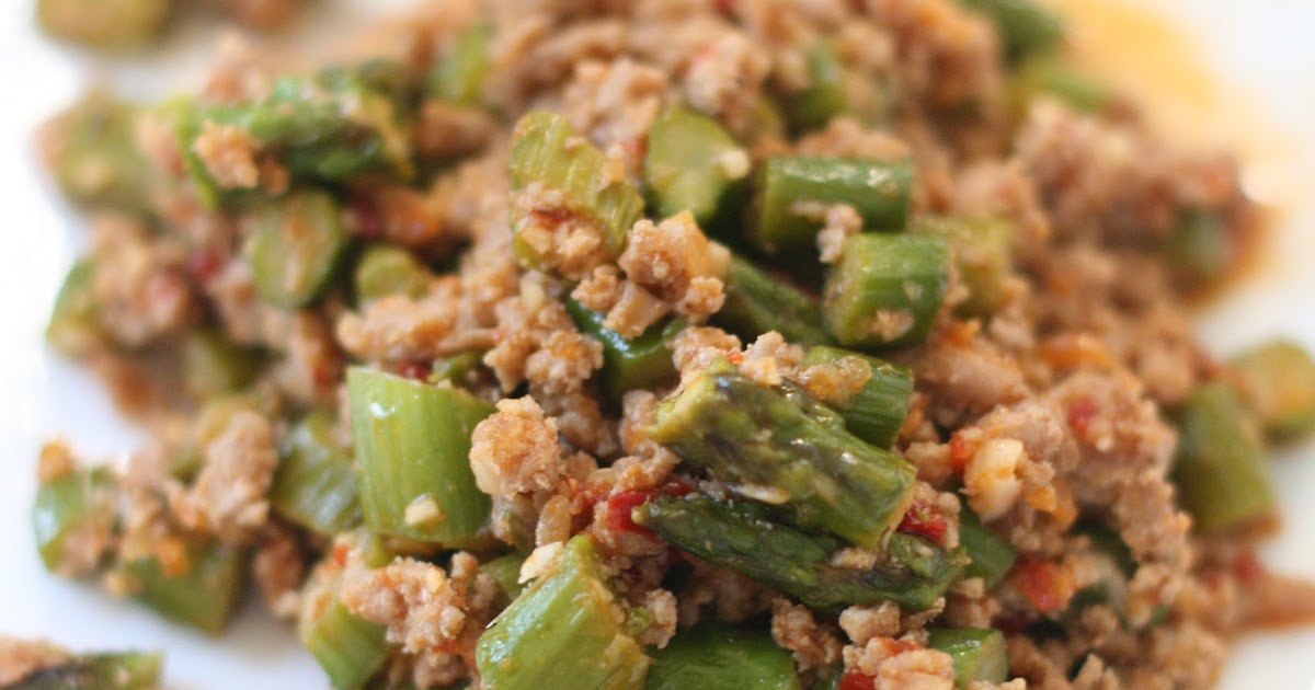 Week of Menus Spicy Asparagus Turkey with Tofu How do you say thank you?