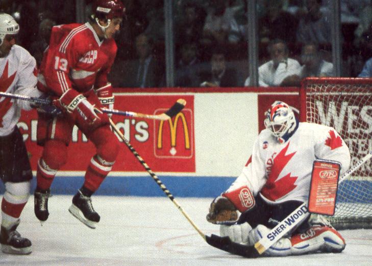 Oil Drop 1987 Canada Cup CCCP vs Canada (Game One)