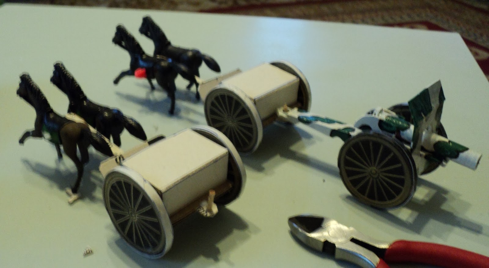 Archduke Piccolo Cardboard Guns...