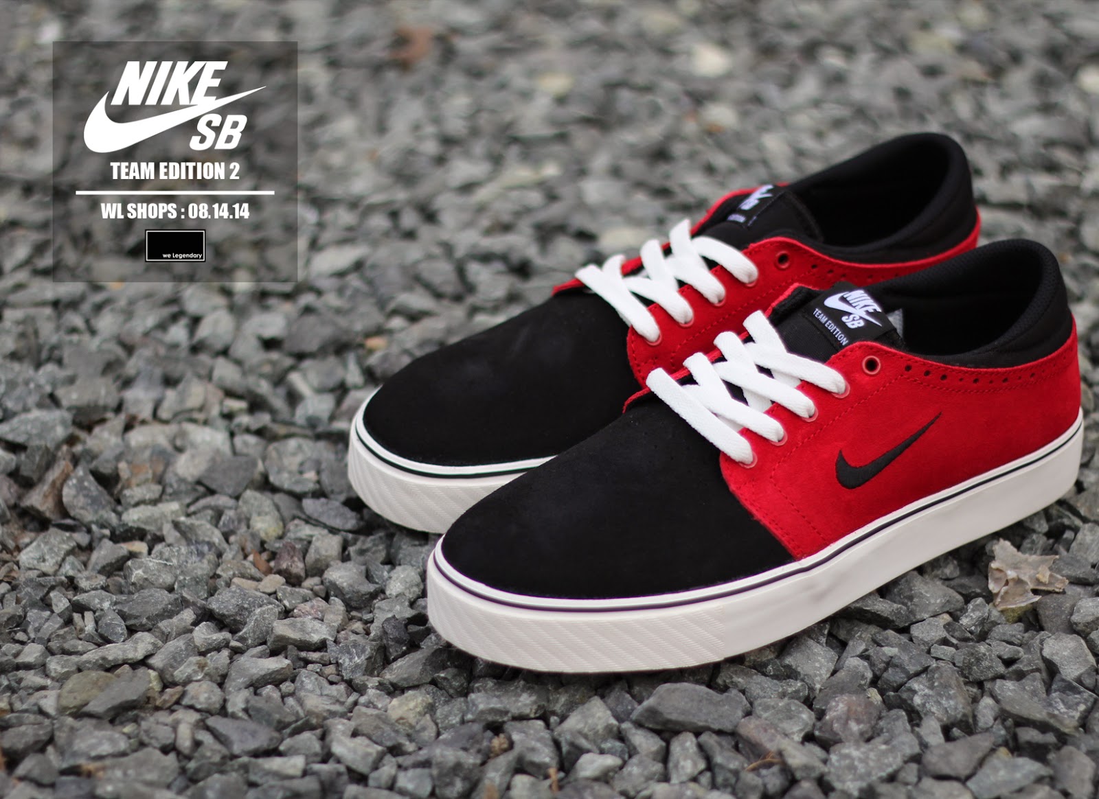 nike sb team edition black