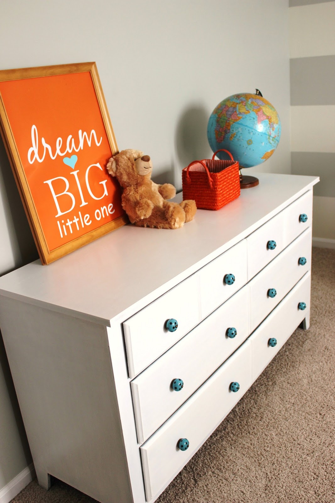 Old Dresser Makeover How to Paint Laminate Furniture Delightfully Noted