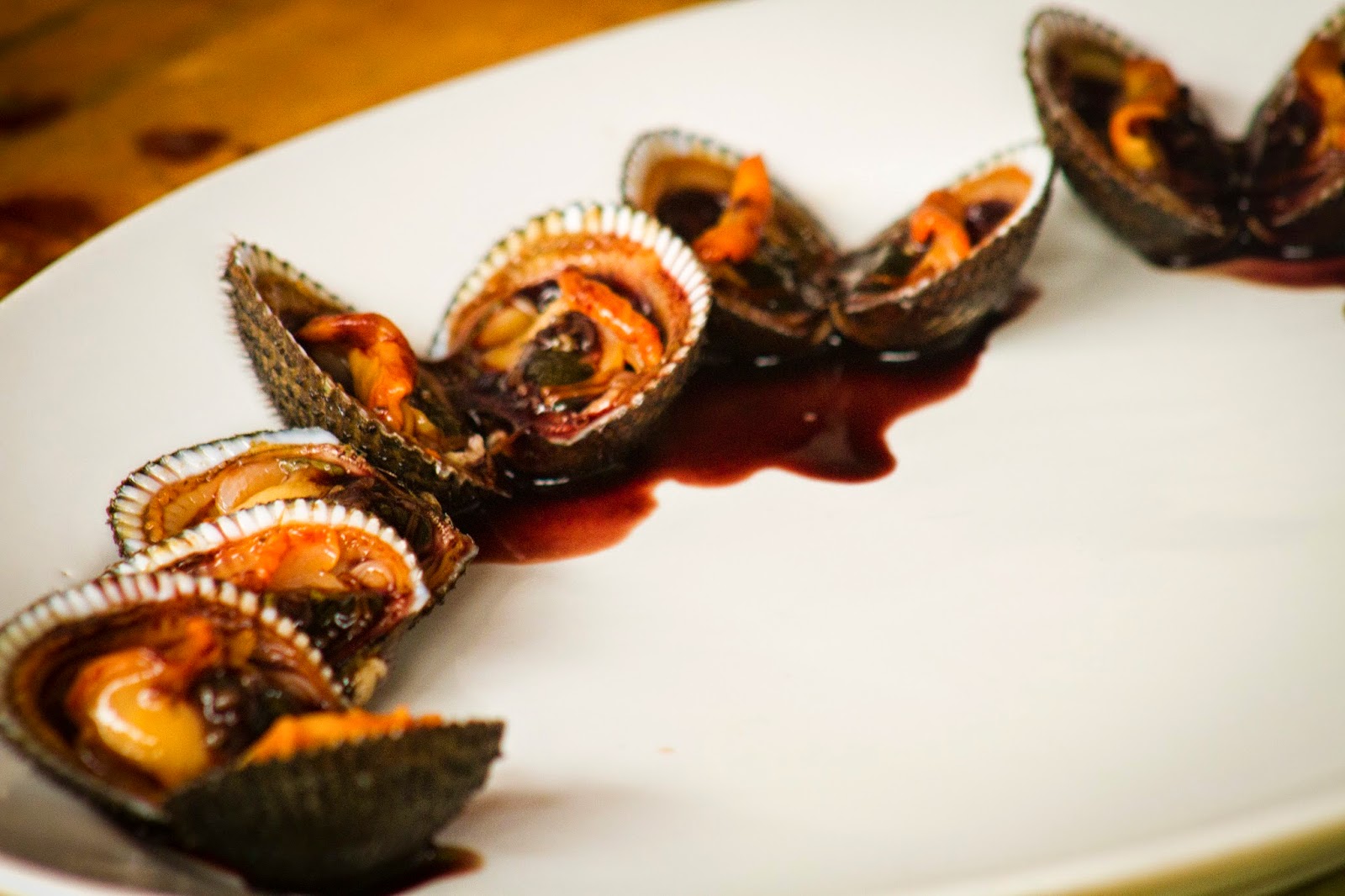 Gastronomía Conchas negras