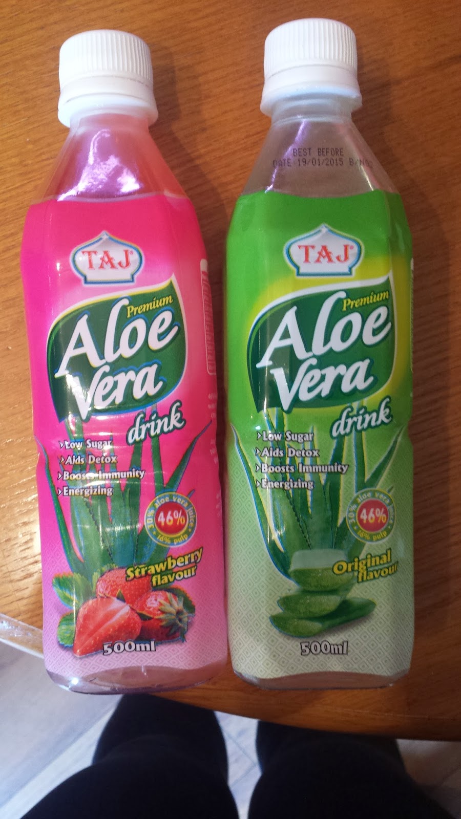 Laura Fat to Fit Review // Aloe Vera Juices from Taj Foods