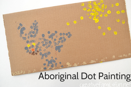 Art At Hosmer Aboriginal Animal Dot Painting Part 1