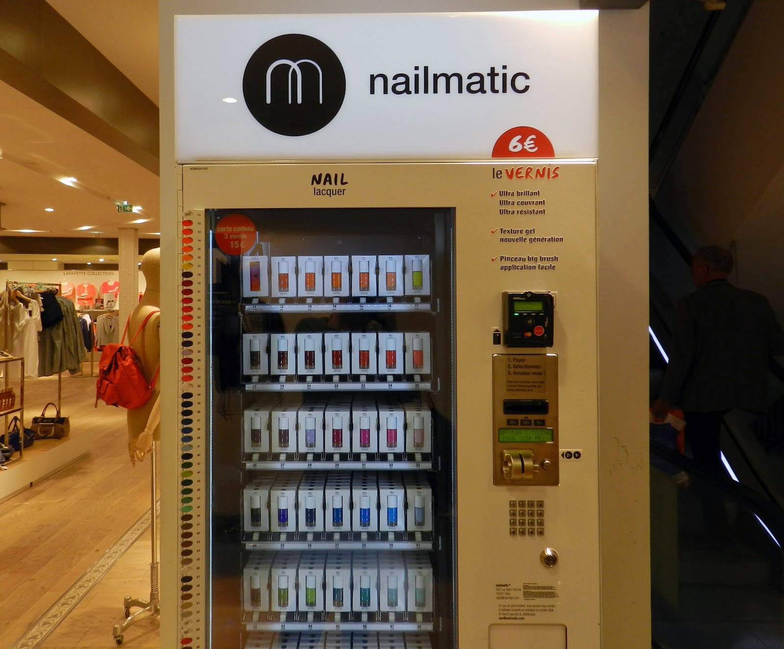 Nailmatic The Nail Polish Vending Machine Sœurs de Luxe