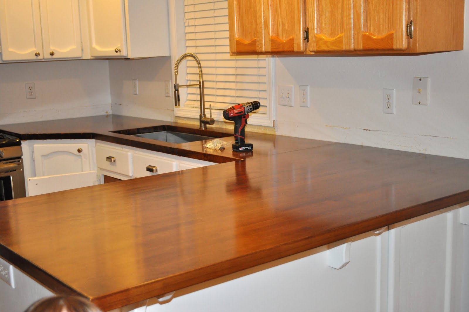Suburbs Mama Our Butcher Block Counters
