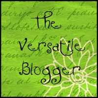 Versatile Blogger award