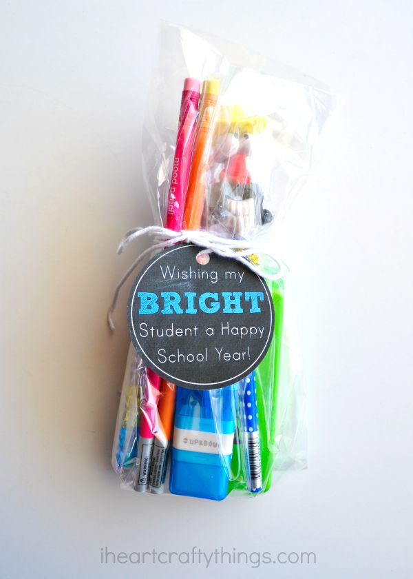 Back-to-School Kids Gift (with Printable Gift Tag)