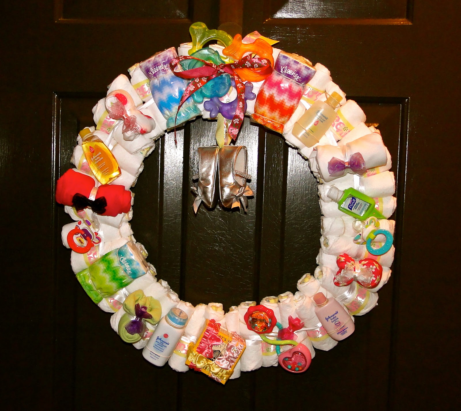 Behind The After My Original Diaper Wreath 2nd Edition