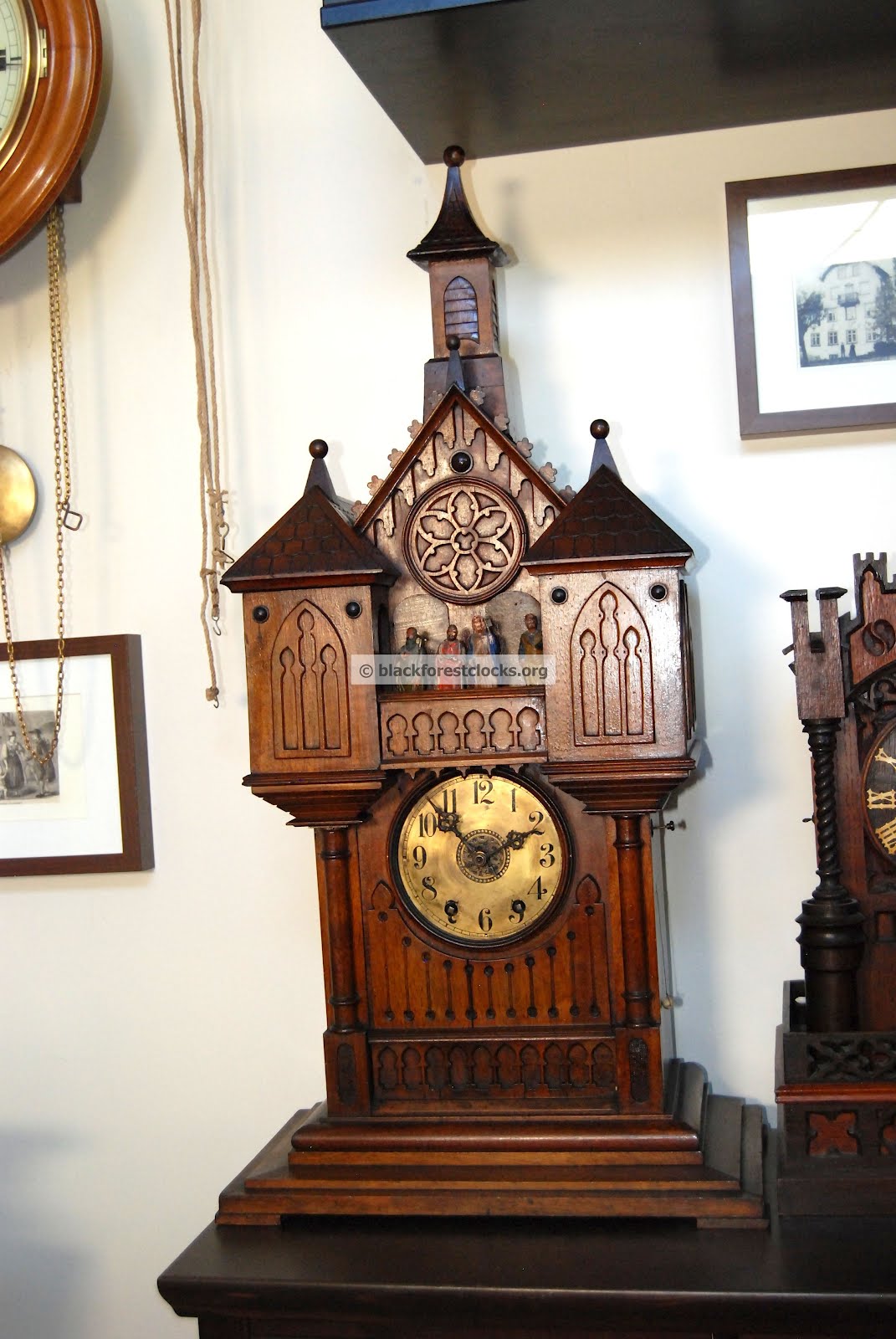 Black Forest Clocks Black Forest Apostle Clock Made by Gordian Hettich