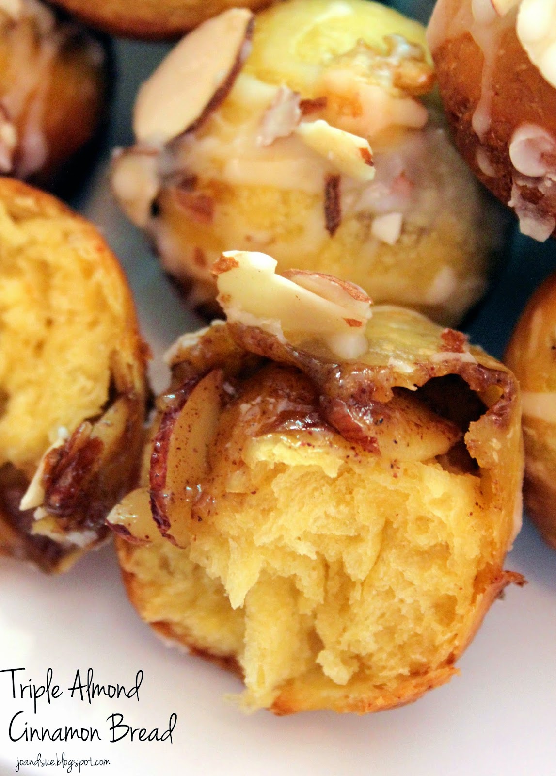 Jo and Sue Triple Almond Cinnamon Bread