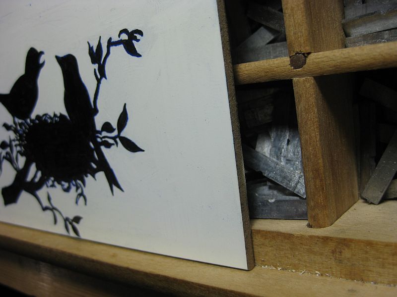 Paper Wren Press Clayboard Illustration Technique.