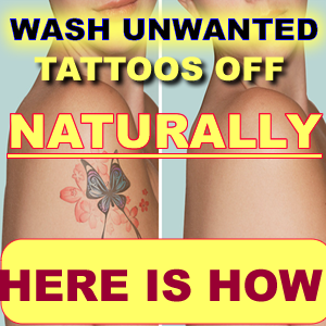 Natural Painless Tattoo Removal