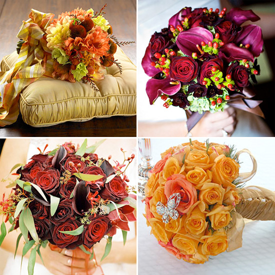 Fall Wedding Bouquets