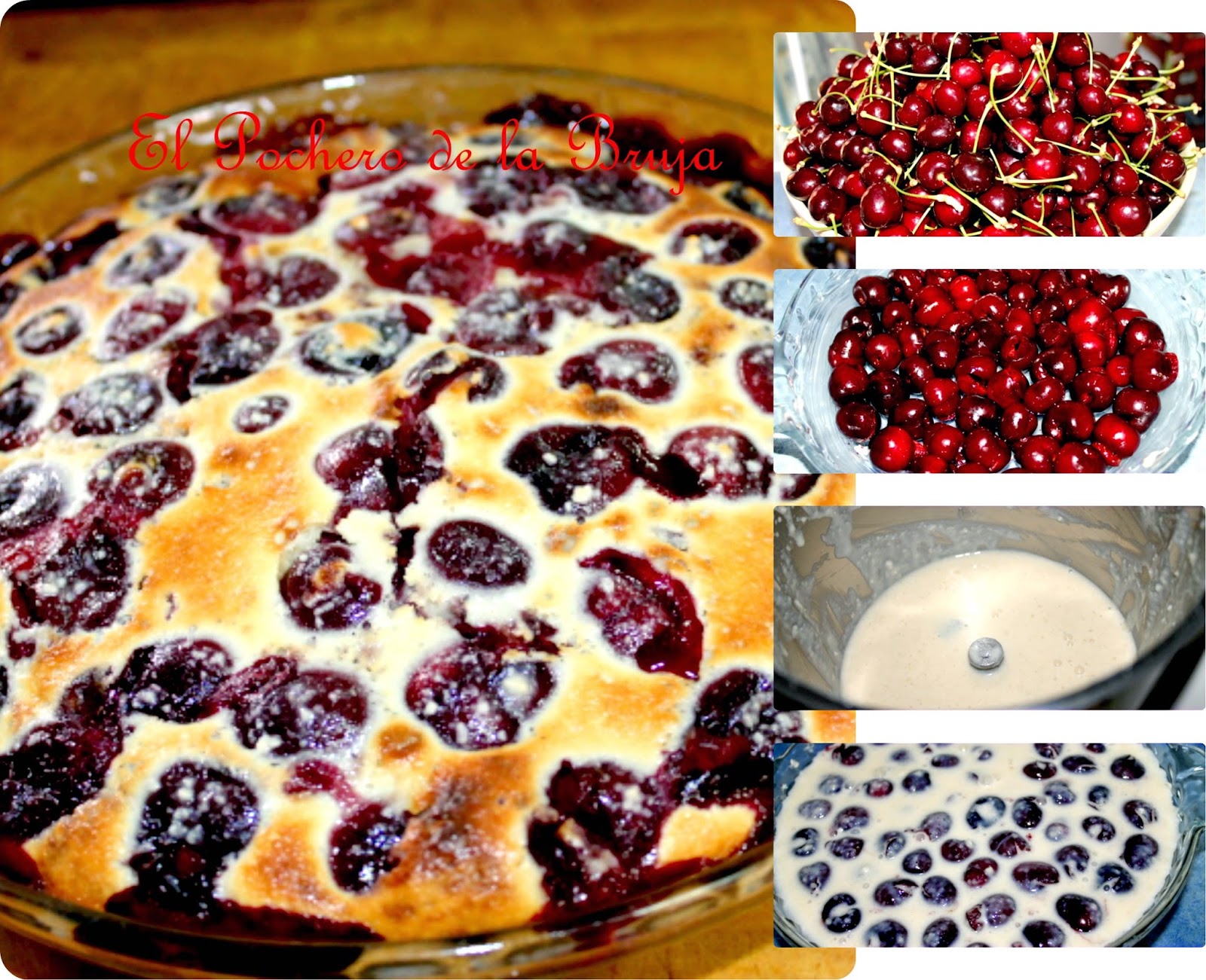 Clafoutis De Cerezas
